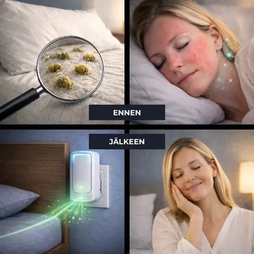 NordicAir® - Pistorasiaan liitettävä ilmanpuhdistin